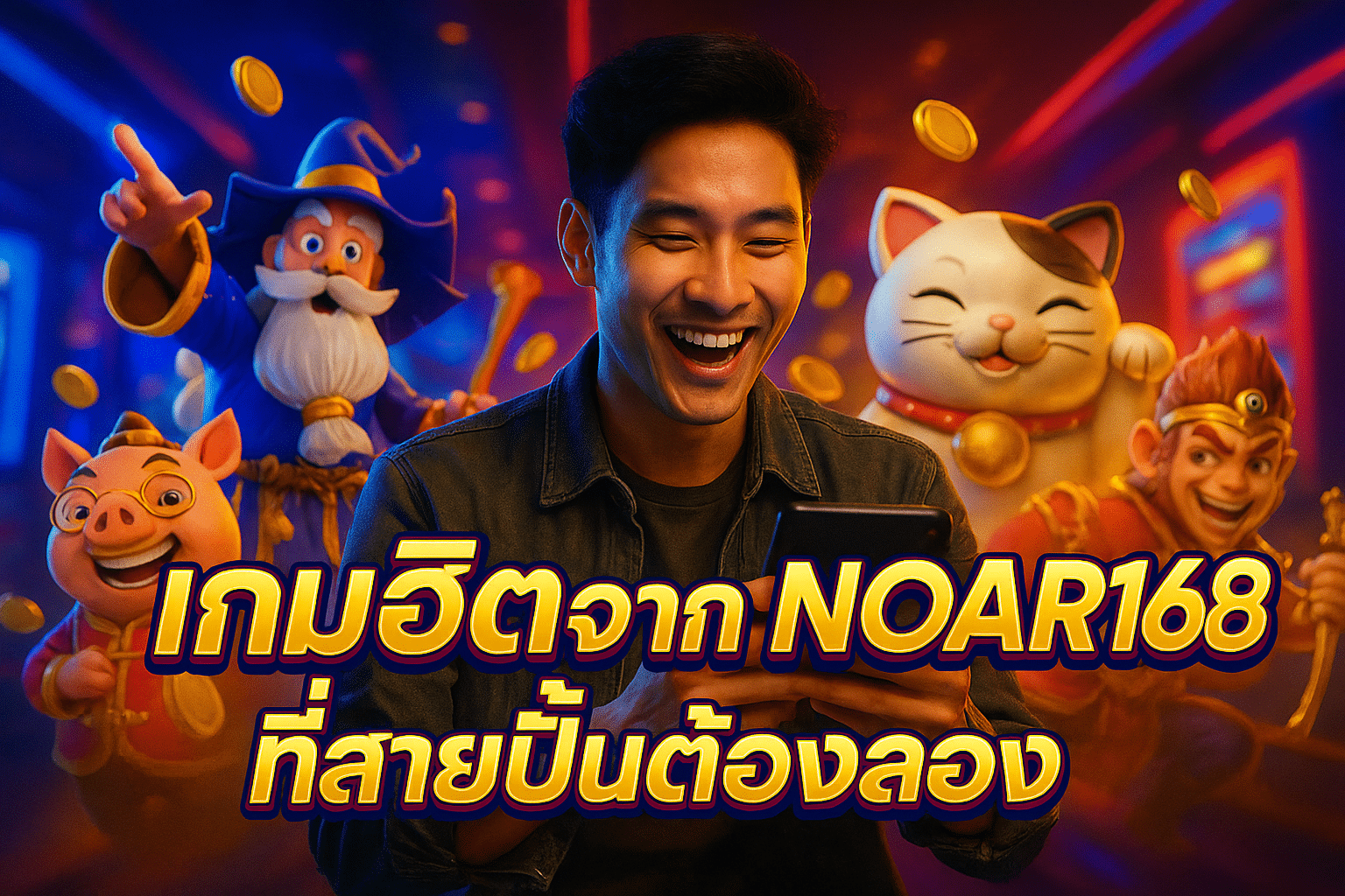 เกมฮิตจาก NOAR168 ที่สายปั่นต้องลอง